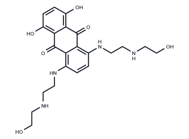TargetMol Chemical Structure Mitoxantrone