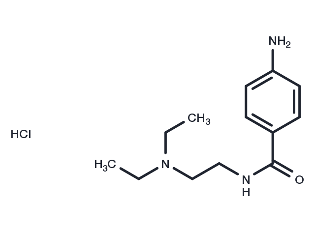 TargetMol Chemical Structure Procainamide hydrochloride