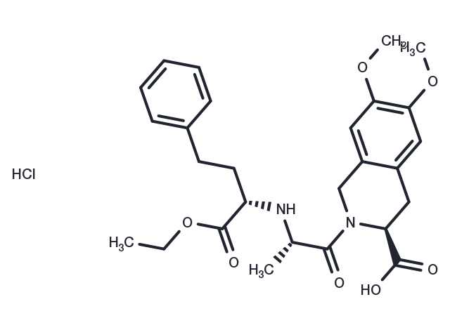 TargetMol Chemical Structure Moexipril hydrochloride