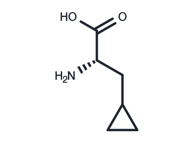 TargetMol Chemical Structure (S)-2-Amino-3-cyclopropylpropanoic acid