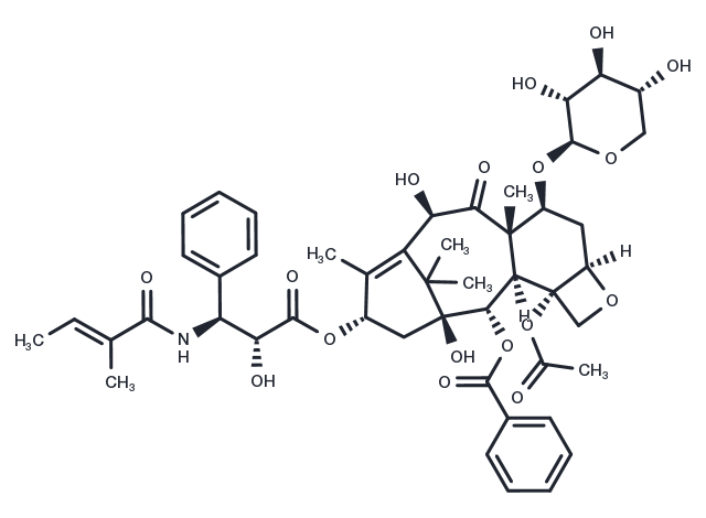 TargetMol Chemical Structure 7-Xylosyl-10-deacetyltaxol B