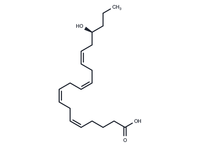 17(S)-HETE Chemical Structure