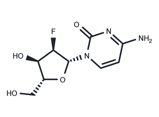 TargetMol Chemical Structure 2'-Deoxy-2'-fluorocytidine