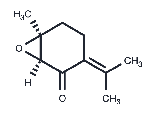 Piperitenone oxide Chemical Structure