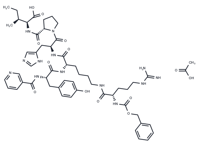 CGP-42112 acetate Chemical Structure