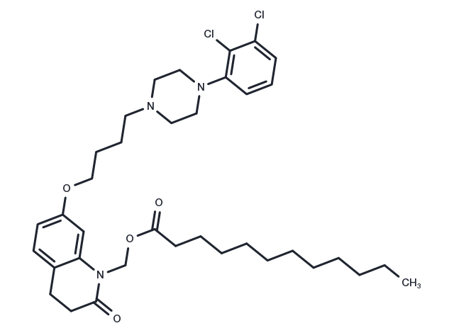TargetMol Chemical Structure Aripiprazole Lauroxil