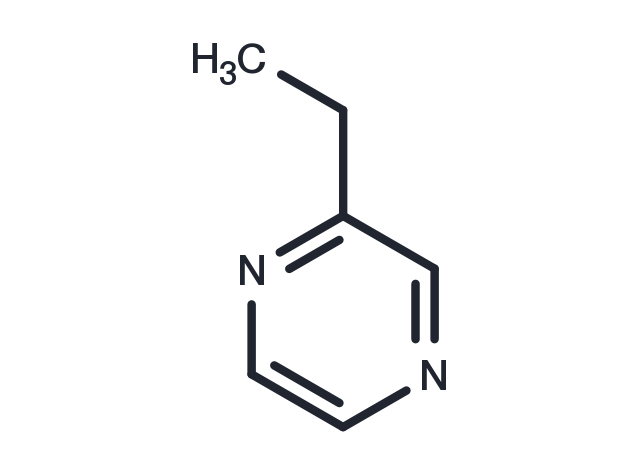 2-Ethylpyrazine Chemical Structure
