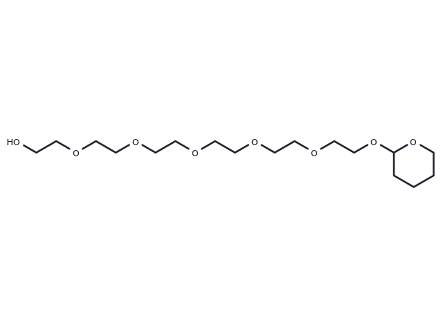 TargetMol Chemical Structure THP-PEG6-OH