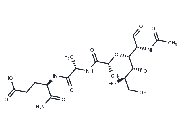 TargetMol Chemical Structure Muramyl dipeptide