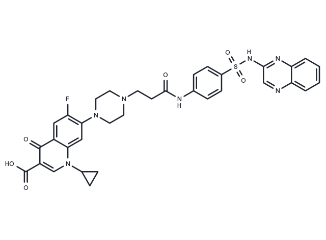 TargetMol Chemical Structure Topoisomerase IV inhibitor 1
