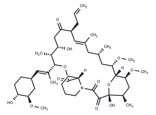 Tacrolimus anhydrous 8-epimer Chemical Structure