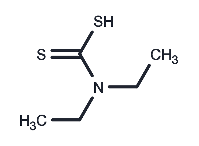 Ditiocarb Chemical Structure