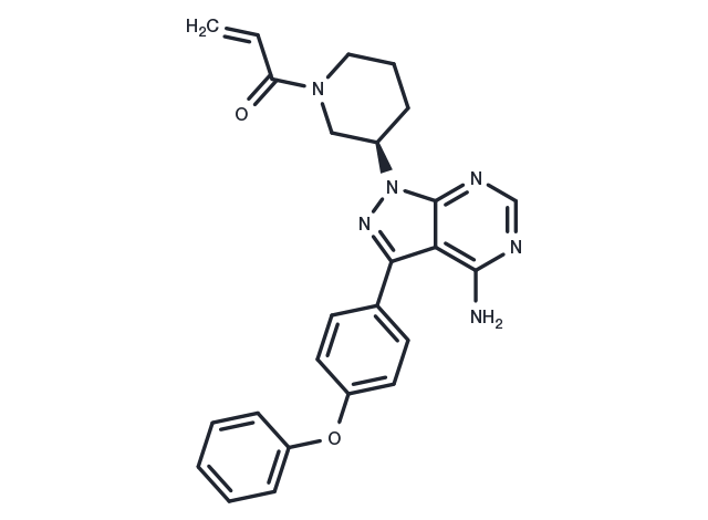 TargetMol Chemical Structure Ibrutinib