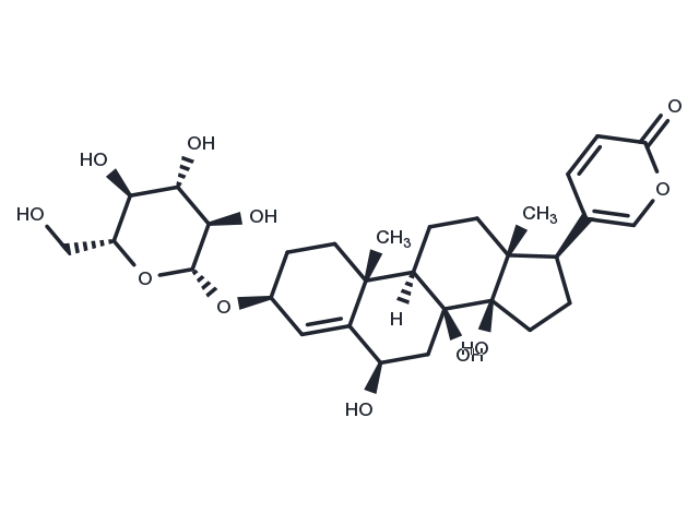 Deacetylscilliroside Chemical Structure