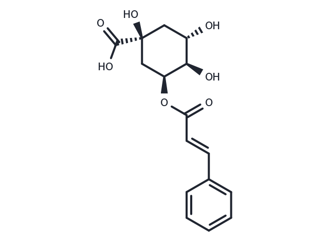 5-O-Cinnamoylquinic acid Chemical Structure