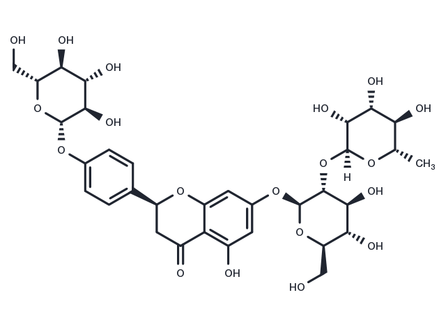 TargetMol Chemical Structure Naringin 4'-glucoside