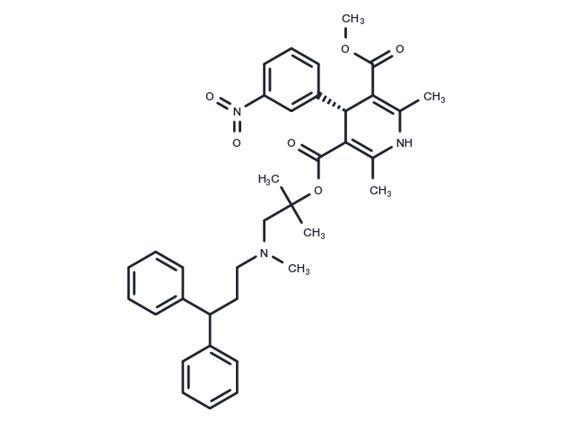 Lercanidipine. (R)- Chemical Structure