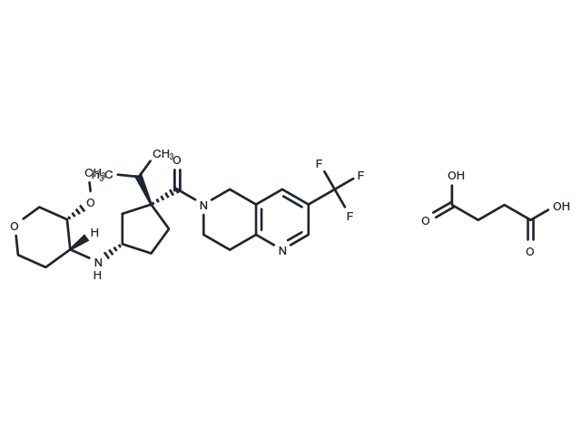 TargetMol Chemical Structure MK-0812 Succinate