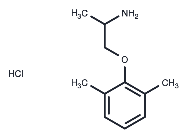 TargetMol Chemical Structure Mexiletine hydrochloride