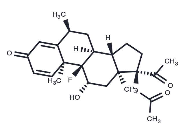 TargetMol Chemical Structure Fluorometholone Acetate