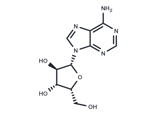 TargetMol Chemical Structure 9-(β-D-Xylofuranosyl)adenine