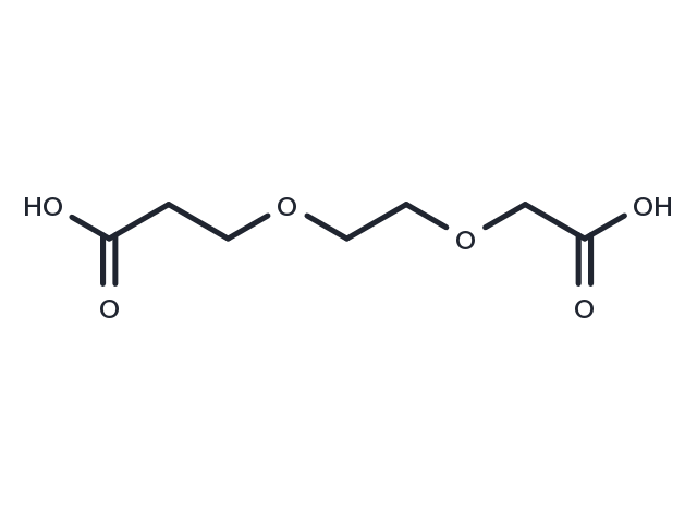 Bis-CH2-PEG2-acid Chemical Structure