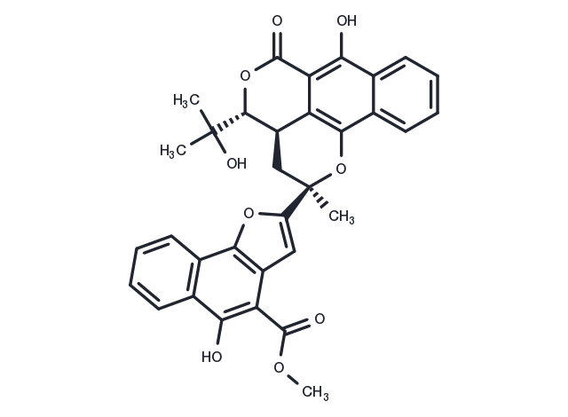 TargetMol Chemical Structure Rubicordifolin