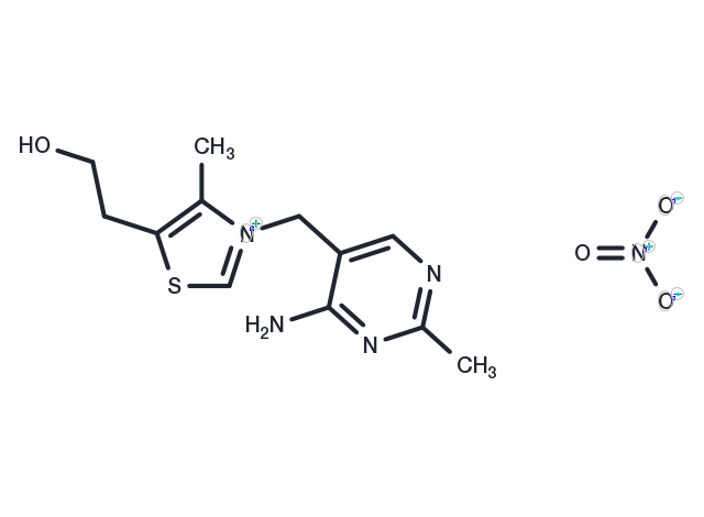 Thiamine nitrate Chemical Structure