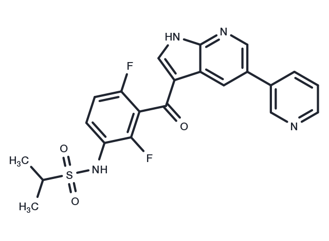 TargetMol Chemical Structure BRAF inhibitor