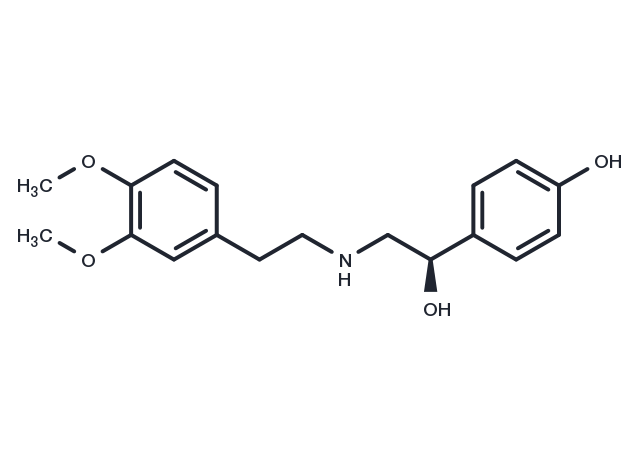 Denopamine Chemical Structure