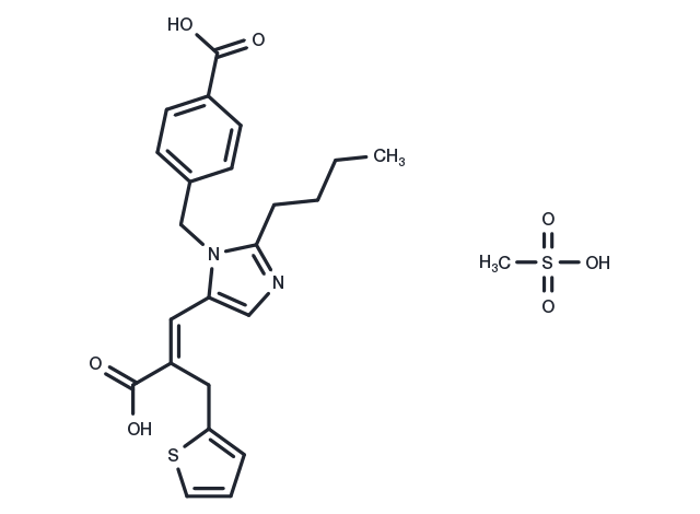 TargetMol Chemical Structure Eprosartan Mesylate