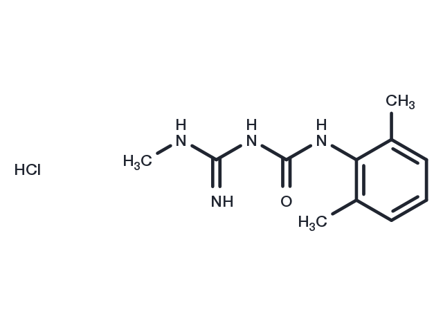 Lidamidine Hydrochloride Chemical Structure