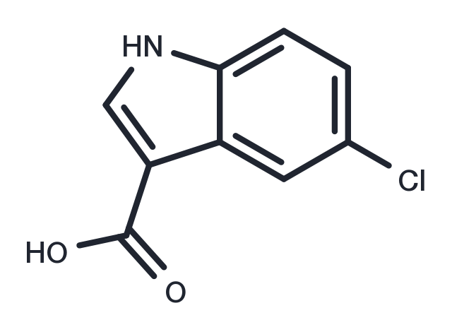 5-Chloro-1H-indole-3-carboxylic acid Chemical Structure