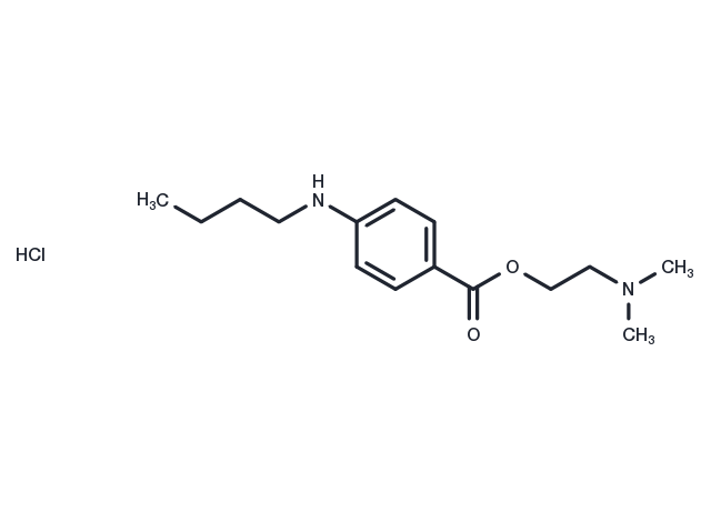 Tetracaine hydrochloride Chemical Structure