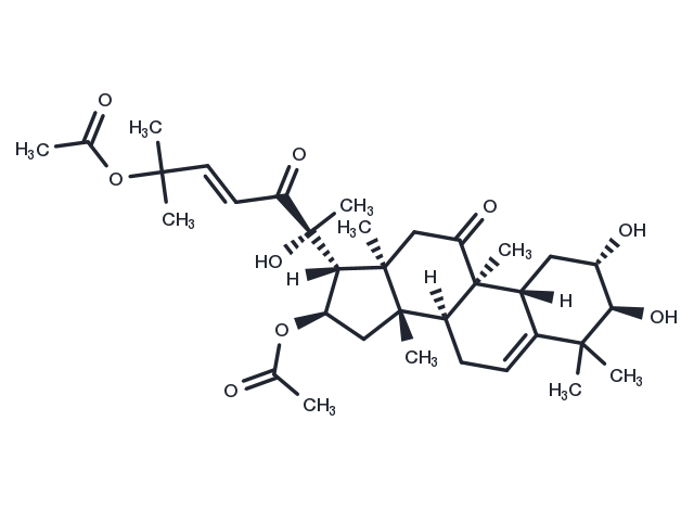 16,25-Di-O-acetylcucurbitacin F Chemical Structure