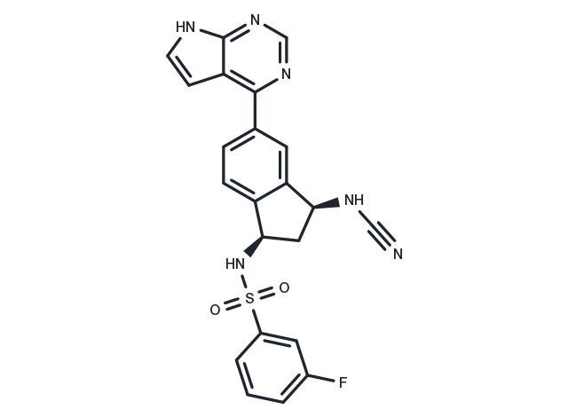 TargetMol Chemical Structure JAK3 covalent inhibitor-1