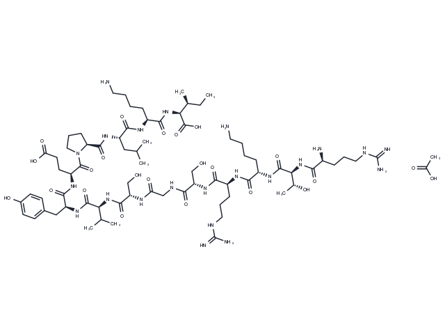 TargetMol Chemical Structure Malantide acetate(86555-35-3 free base)