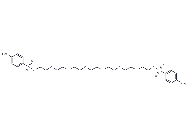 Bis-Tos-PEG7 Chemical Structure