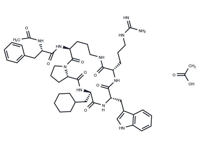 TargetMol Chemical Structure PMX 53 acetate(219639-75-5 free base)