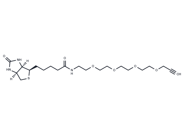 TargetMol Chemical Structure Biotin-PEG4-alkyne