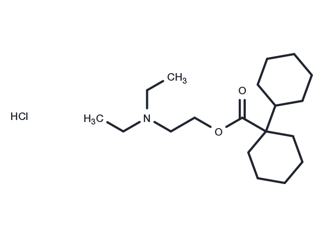 TargetMol Chemical Structure Dicyclomine hydrochloride
