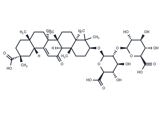 Licorice-saponin H2 Chemical Structure
