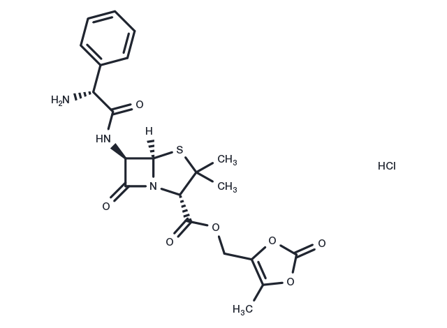 TargetMol Chemical Structure Lenampicillin hydrochloride