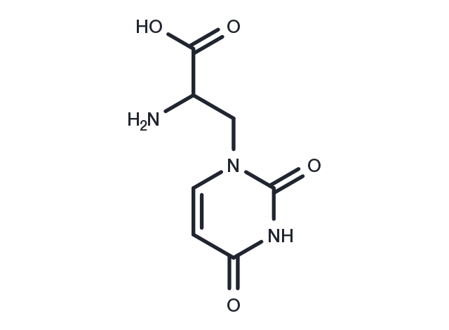 DL-Willardiine Chemical Structure