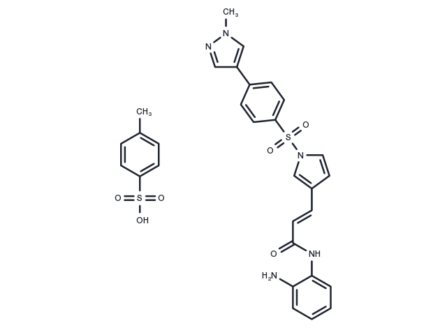 TargetMol Chemical Structure Domatinostat tosylate