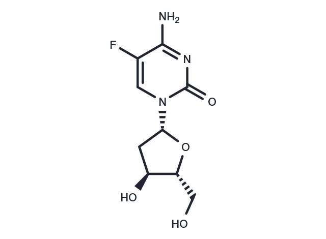 TargetMol Chemical Structure 5-Fluoro-2'-deoxycytidine