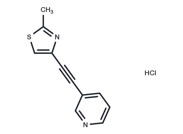 TargetMol Chemical Structure MTEP hydrochloride
