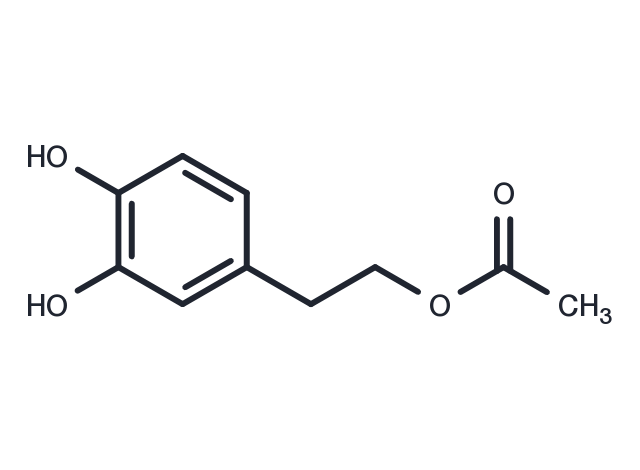 TargetMol Chemical Structure Hydroxytyrosol Acetate
