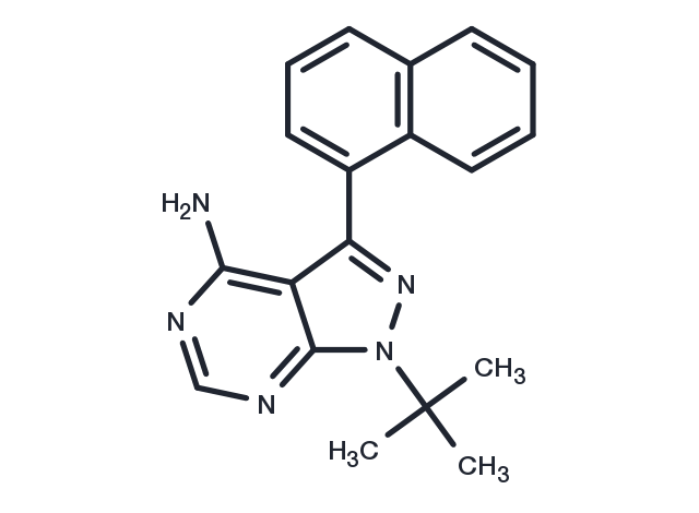 TargetMol Chemical Structure 1-Naphthyl PP1