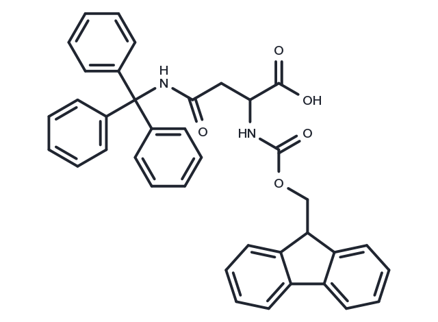 TargetMol Chemical Structure Fmoc-D-Asn(Trt)-OH